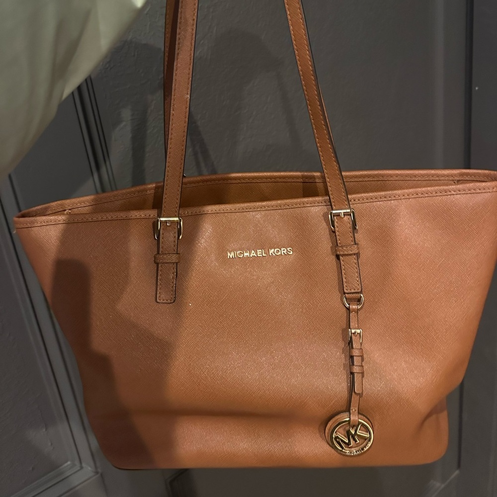 Michael Kors Tan Tote Bag